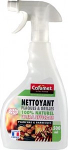 Mousse nettoyante naturelle BBQ & Planchas Calumet, spray 500 ml (3,99 €). 