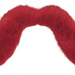 Moustache. Différents coloris (1,50 €).