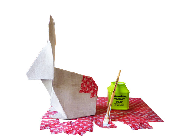 Fabriquez des lapins origami ! etape 2