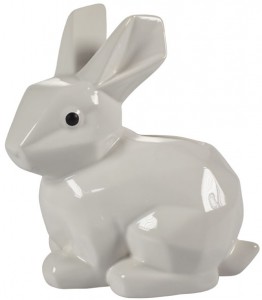 But. Tirelire lapin « Bunny » en céramique, H10cm, 4,99 € (www.but.fr). 